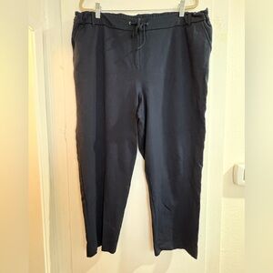 Jones New York Women's Navy Joggers -3XL, 25” Inseam